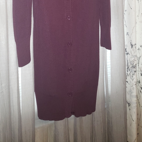 Maxi cardigan cotton blend  L/XL EUC - Picture 3 of 11